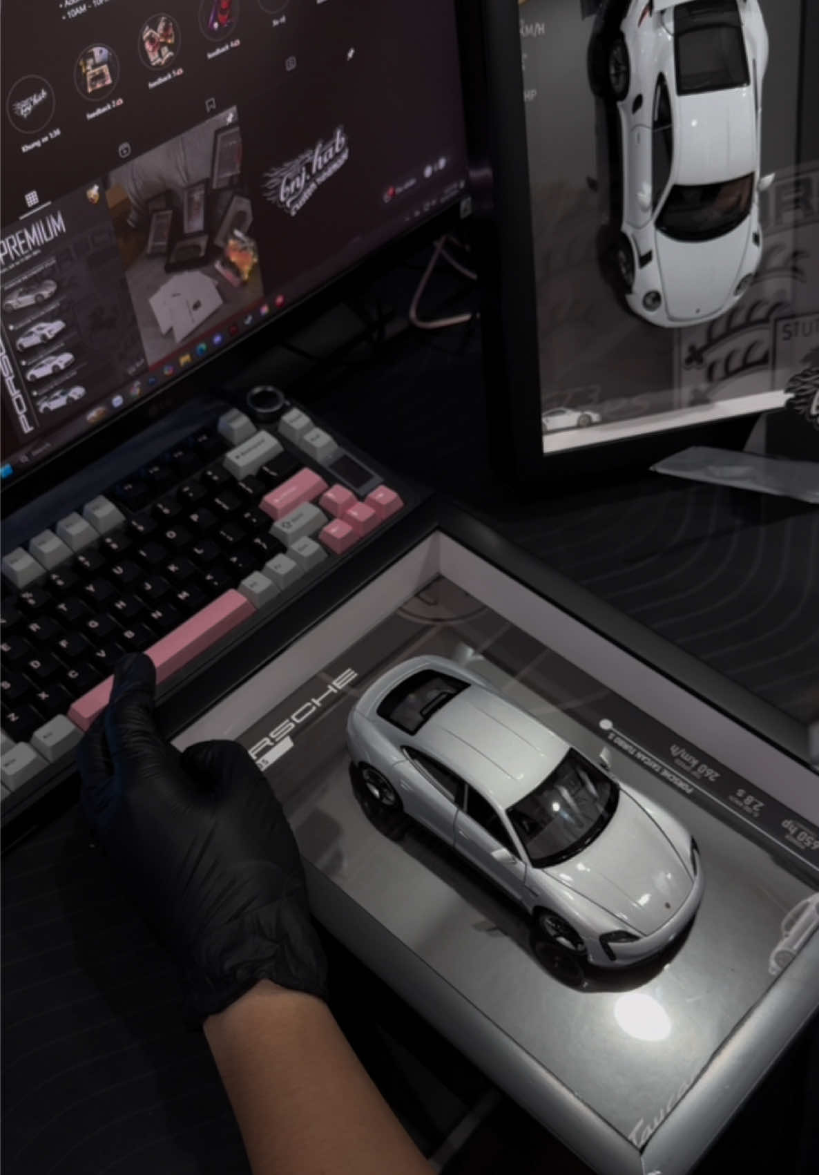 Âm thanh shop yêu💯#quatang #xh #mohinhxe #porsche 