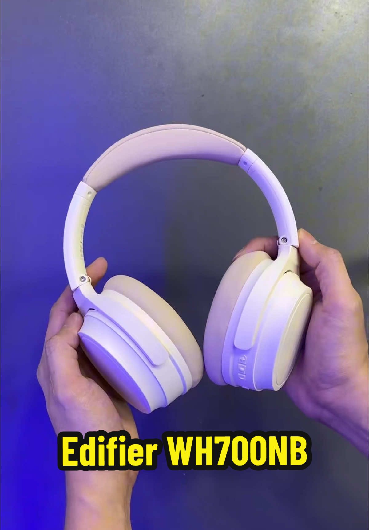 Edifier WH700NB ANC Headphones 68H Playtime Wireless Bluetooth Over-Ear #EdifierWH700NB #Edifier #WH700NB #ANCHeadphones #WirelessHeadphones #BluetoothHeadphones #TikTokShop   #TikTokFinds   #TikTokMadeMeBuyIt   #ViralProducts   #ProductReview   #ForYouPage   #TrendingProducts