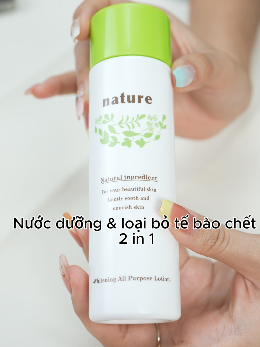 ✨ Da mịn – sáng – ẩm chỉ với vài giọt! Nature Whitening Lotion: làm sạch, cân bằng pH, dưỡng ẩm sâu mà không nhờn rít 🌿 #skincare #lotion #duongda #NatureWhitening #Naris #lamdepmoingay #9.9 Flashdeals