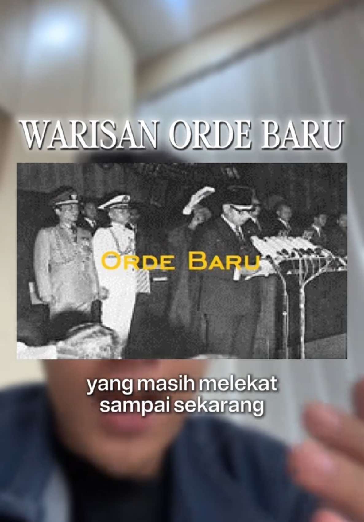 Dulu di era Orde Baru, rambut gondrong bisa bikin lo dicap musuh negara. Dan warisan itu masih ada sampai sekarang. Masih relevan kah? Atau razia rambut di sekolah itu versi mini dari kontrol Orba yang nggak pernah benar-benar hilang #OrdeBaru #RambutGondrong #RaziaRambut