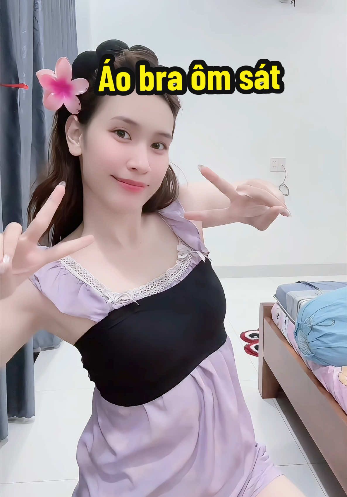 Áo siu mỏng siu ôm siu chân ái nè #aongucomv1 #aobranu #depxinhmoingay 