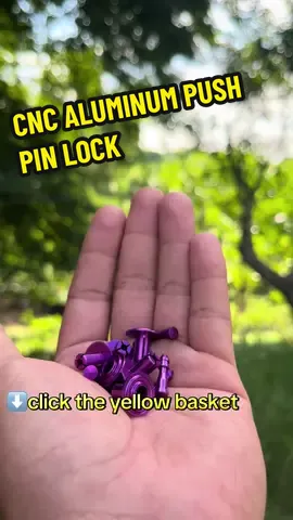 #CNC ALUMINUM PUSH PIN LOCK.palitan mo na stock mo na lumuluwag.dito sa cnc push lock iwas kalampag na fairings mo #PUSHLOCK #cncaluminumpushpinlock #nmaxmodifikasi #foryoupage 