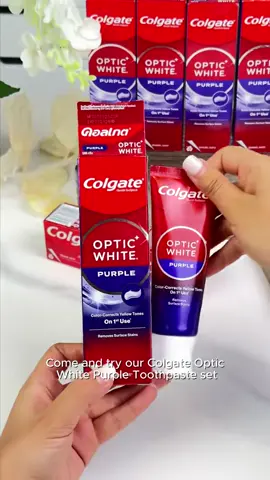Spilling the tea (pun intended!) on the Colgate Optic White Purple toothpaste! 💜 #ColgatePH #OpticWhitePurple #Smile #FreshBreath #TiktokFinds   