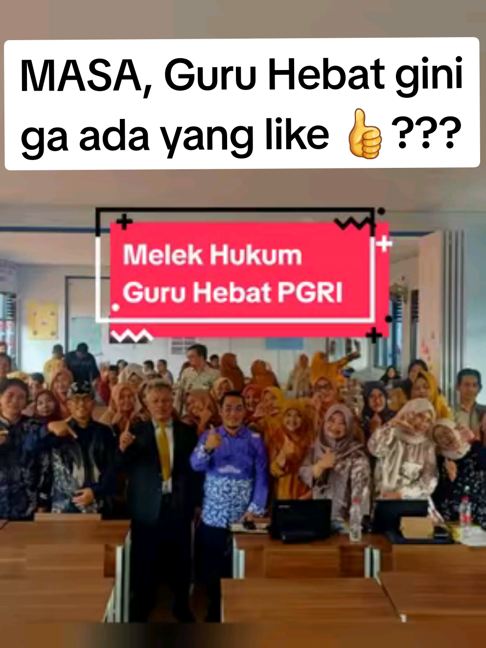 Assalamualaikum warahmatullahi wa baraktuh. Pada kamis 4 September 2025, Tim LKBH PGRI menjadi narasumber dalam kegiatan IHT (In House Training) dgn tema UPAYA PERLINDUNGAN GURU. Semoga kedepannya para anggota PGRI. Bisa lebih paham dan trampil dalam upaya melek hukum dan merasa lebih nyaman dalam menjalankan tugas profesinya. Udah gitu...masa Guru-guru hebat begini ga ada yang like???? giliran sebelah sono pada banyak like-nya. By  H Abdul Chalim, SH. (Pengacara Guru LKBH PGRI Bekasi) #melekhukum  #pgri  #guru  #kasus 