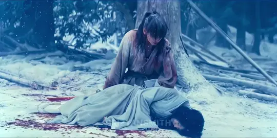 Mengapa Tuhan pertemukan kita yang tak mungkin menyatu... 💔🥀  #rurounikenshinthebeginning #hitenmitsurugi #kaorukamiya #fypシ #kenshinhimura #samuraix 