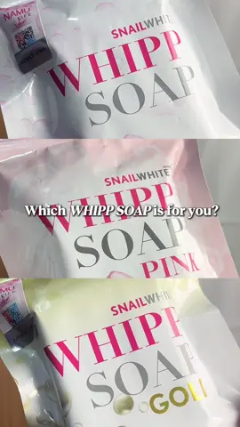 Which Whipp Soap is for you? 👀 If you’re team OG, don’t miss the 50% OFF BUNDLE of 2! #snailwhitephils 