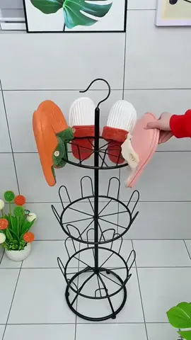 Kệ phơi giày dép 3 tầng xoay 360 độ - Kệ Giày, Kệ Dép, Kệ Phơi Giày Dép, Giá Phơi Giày - HÀNG XỊN #giadung #tienichcuocsong 