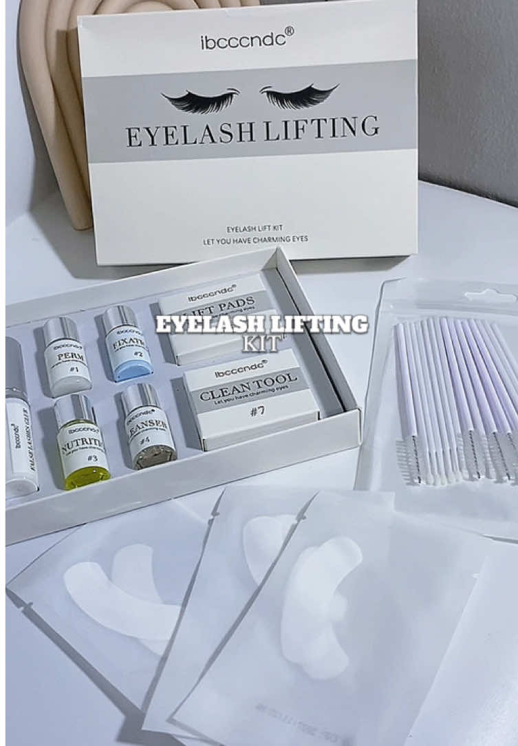 Bye curler, hello lifted lashes! 🙌 super easy and affordable!  @ibcccndc DIY Eyelash lifting kit✨   #eyelashlifting #ibcccndc #eyelashlift #diyeyelashlift #eyelashgoals #eyelashlifttutorial #beauty 
