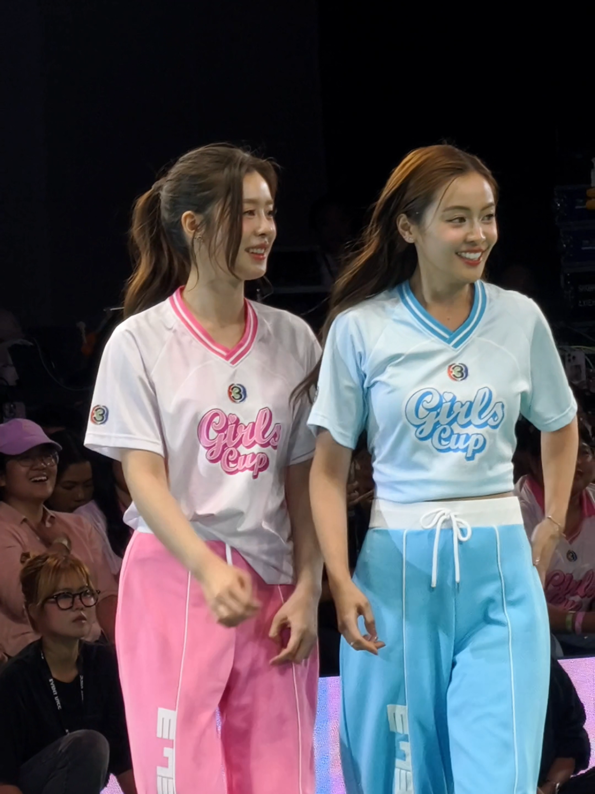 แกชั้นเขินมาก ฟินมาก😳😣 #แบมสราลี #bamsaralee  #อุ้มอิษยา #oomeisaya  #ch3girlscup2025 