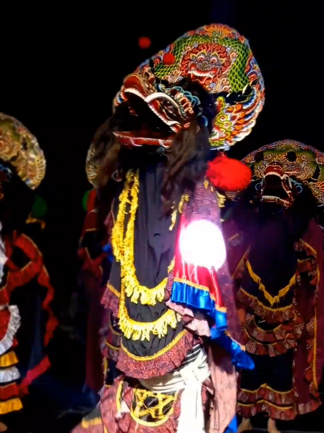 Solah Barongan @bajang_1922 jaranan @New Suryo Wijoyo Blitar #jaranan #barongan #bajang1922 #newsuryowijoyoblitar #april49 