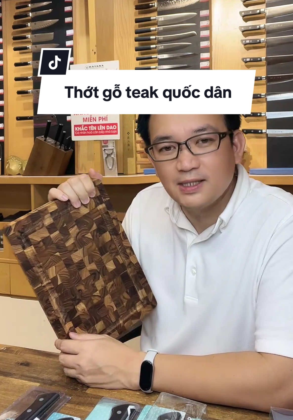 Lâu lên lại cho các bác em thớt gỗ siêu siêu hot mấy năm gần đây dùng rất thích nhé #thotgoteak  #tiktoklive#tiktokliveights 