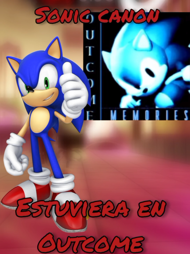 sonic canon en el mundo de om... #sonicroblox #sonicoutcomesmemories #outcomememories #sonicthehedgehog 