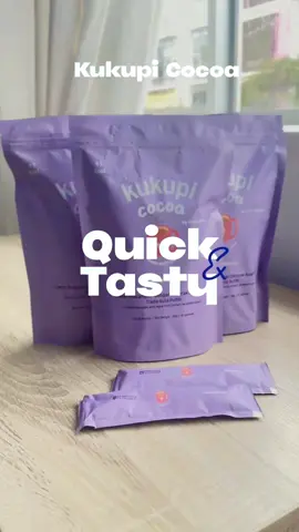 Kenapa kena try Kukupi Cocoa? 🍫 sebab nak buat pun senang, cepat dan lazat 👌 Cuba sekarang! 🤙 #fyp #hidupkukupi #kukupibyritazafran #ritazafran #kukupicocoa 
