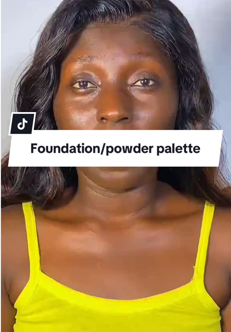WITH JUST TWO PRODUCTS YOU CAN DO AN EVERYDAY MAKEUP WITH NO STRESS.   Powder palette from @AccraMakeup/skincare store  Foundation from @Makeup seller in Koforidua  You can also get your beginner set from @Prostylers_makeup in Kumasi  #fypシ゚ #ghanatiktok🇬🇭 #makeupartist #makeuptips #makeuplover 