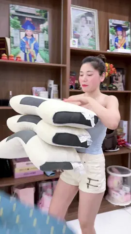 Gối công thái học combo 2 chiếc #xuhuong #goicongthaihoc #gốingủ #ngocanann 