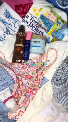 and she’s off again but with a suitcase this time!✈️ @Kulani Kinis 🌺 @River Island @Hawaiian Tropic @Ultra Violette Australian SPF @Dock & Bay @F&F Clothing #rhodes #rhodesisland🇬🇷 #greekislands #greeceoutfits 