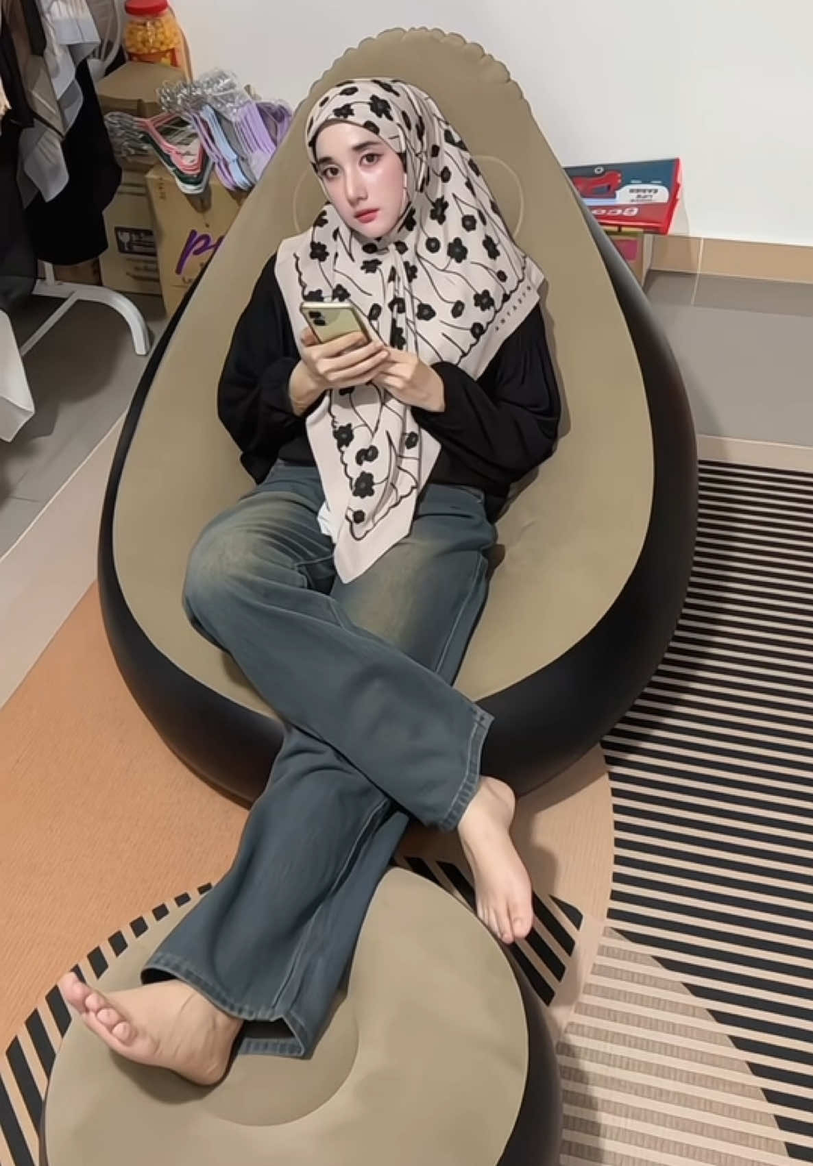 #โซฟาเป่าลมพกพา  #โซฟาเป่าลมกํามะหยี่  #โซฟาเป่าลมมินิมอล 