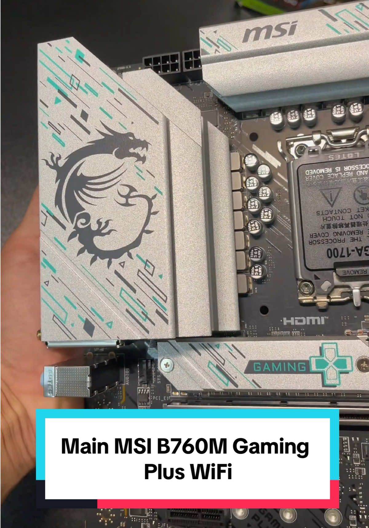 Main MSI B760M Gaming Plus WiFi – ổn định, kết nối đầy đủ, tối ưu cho gaming & làm việc.Kết hợp cùng RTX 5060 – DLSS 4, Ray Tracing, mượt mọi tựa game AAA -Chơi game max setting, livestream, edit video đều ngon! Build 1 lần, dùng lâu dài – bền bỉ, chiến mọi tác vụ.#ntk #pc #cpu #pcgaming #itel 