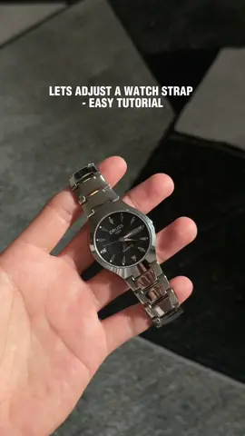 maraming nagrerequest eto na sobrang easy lang iadjust! #strapadjustment #menswatches #watchesoftiktok #tutorial #fyp 