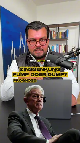 Pump oder dump nach der Zinssenkung in diesem Monat? 👀 #aktien #investieren #trump #crypto #zinsen 