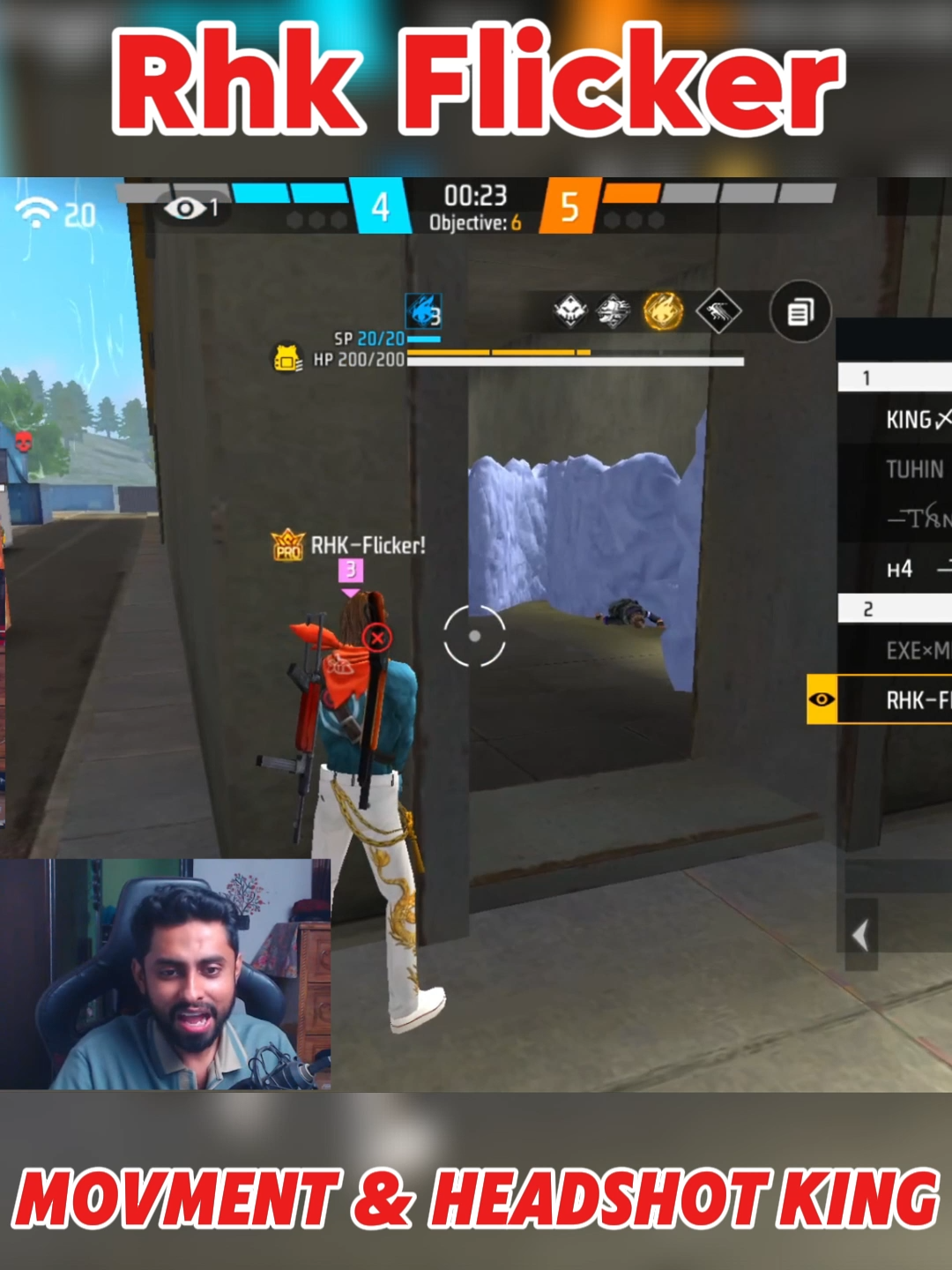 RHK FLICKER HEADSHOT KING🔥 #freefire #freefire_lover #free_fire #garenafreefire #foryouu #foryou #foryoupage #foryoupage❤️❤️ #foryoupageofficiall #fypシ゚viral🖤tiktok #fypシ゚ #zikuvai #rhkflicker #sniperking #ticktock #viral #freefireviral #king #tiktoktainment #instagram