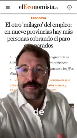 Más gente cobrando el paro que parados. La economía del país desconcierta.  #noticias #finanzas #economia #españa 