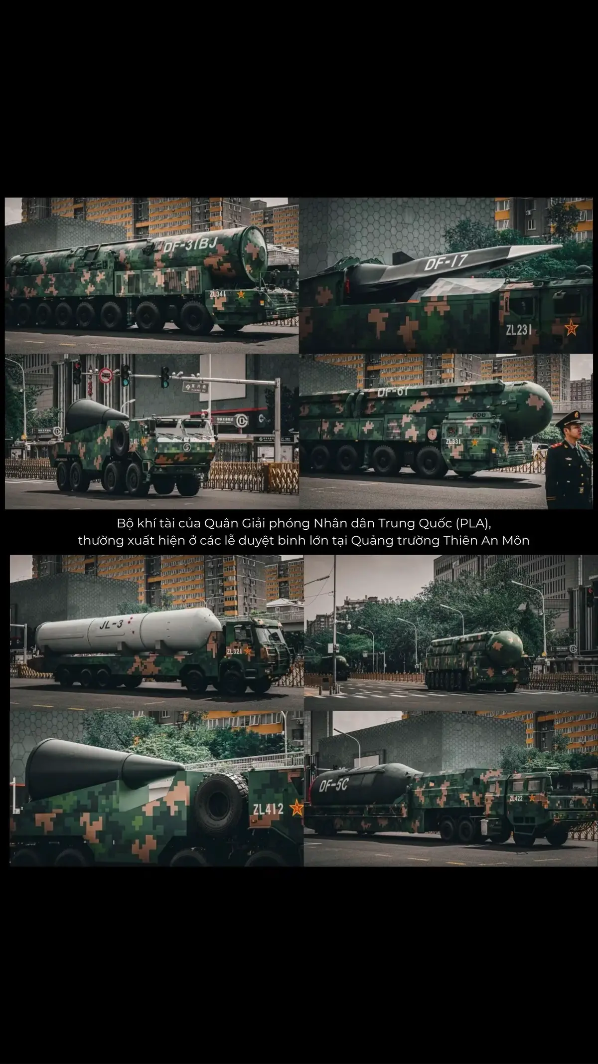 Bộ khí tài chiếm 30 phút trong tổng 120 phút trong lễ duyệt binh vừa rồi của Trung Quốc tại Bắc Kinh ngày 03.09 #trungquoc #中国 #khamphatrungquoc #beijing #canhdeptrungquoc 