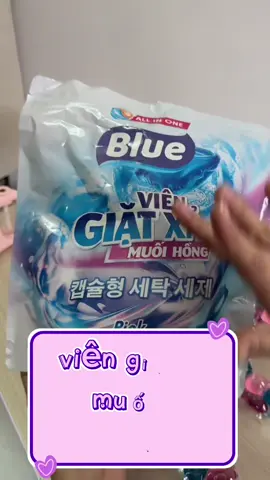 viên giặt xả blue #viêngiặtxả #viengiatxa #giatxa #blue #viengiatxablue 