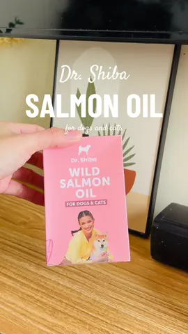 Salmon Oil for Dogs & Cats —Promotes Healthy Heart, Boosts Immune System, Rich in Omega-3, EPA Fatty Acids & DHA #drshiba #salmonoil #petfriendly #pets 