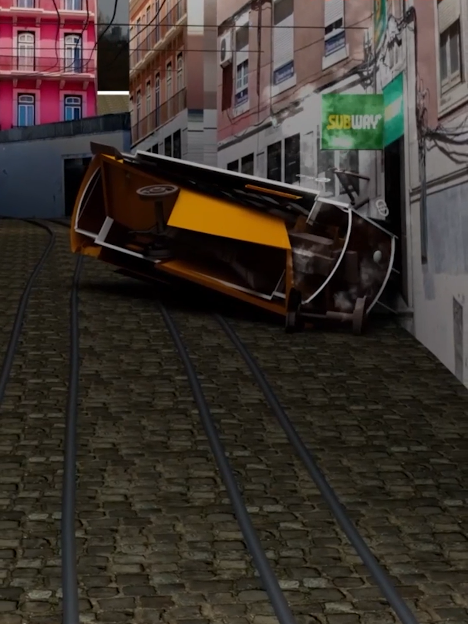 Uma simulação 3D criada pela SIC mostra como terá ocorrido o acidente do Elevador da Glória. Acompanhe tudo ao minuto connosco em sicnoticias.pt #lisboa #lisbon #carris #elevadorgloria #pais #sicnoticias