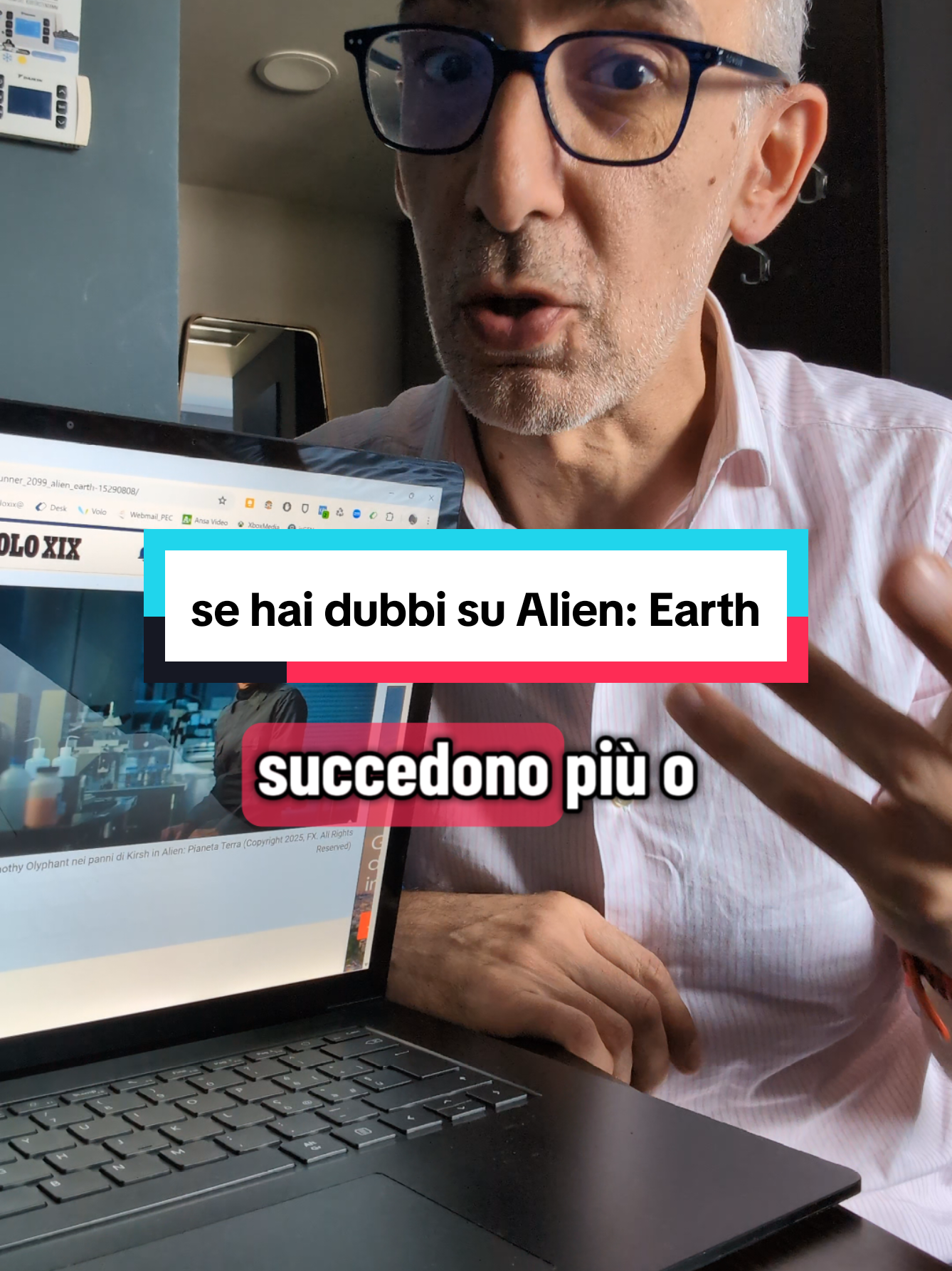 #ColazioneconCapone 😎 Alien: Pianeta Terra è in streaming su Disney Plus e l'episodio 5, bellissimo, è evidentemente e dichiaratamente un omaggio al primo film, quello storico di Ridley Scott. Guarda la serie, che è bella. Fidati. Bonus: i possibili collegamenti con Blade Runner su @Il Secolo XIX 