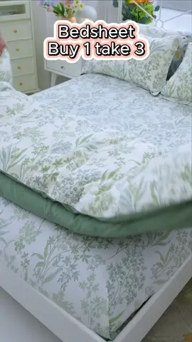 Buy a bed sheet and get two pillowcases and a duvet cover for free#bedsheet #bedsheetset #fyp 