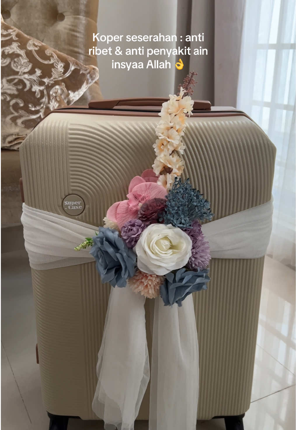 Koper seserahan cocok banget buat yg nggak mau ribet dan was-was sama penyakit ain 🌸 #koperseserahan #seserahan #hantaran #hantaranpernikahan #seserahanpernikahan 