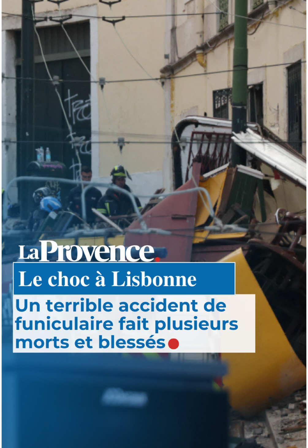 🔴 Le déraillement d'un funiculaire emblématique de Lisbonne a fait au moins 15 morts et 18 blessés, parmi lesquels se trouvaient des touristes étrangers, ce mercredi soir 3 septembre, dans un des quartiers  touristiques de Lisbonne #SinformerSurTiktok #Actualite #news 