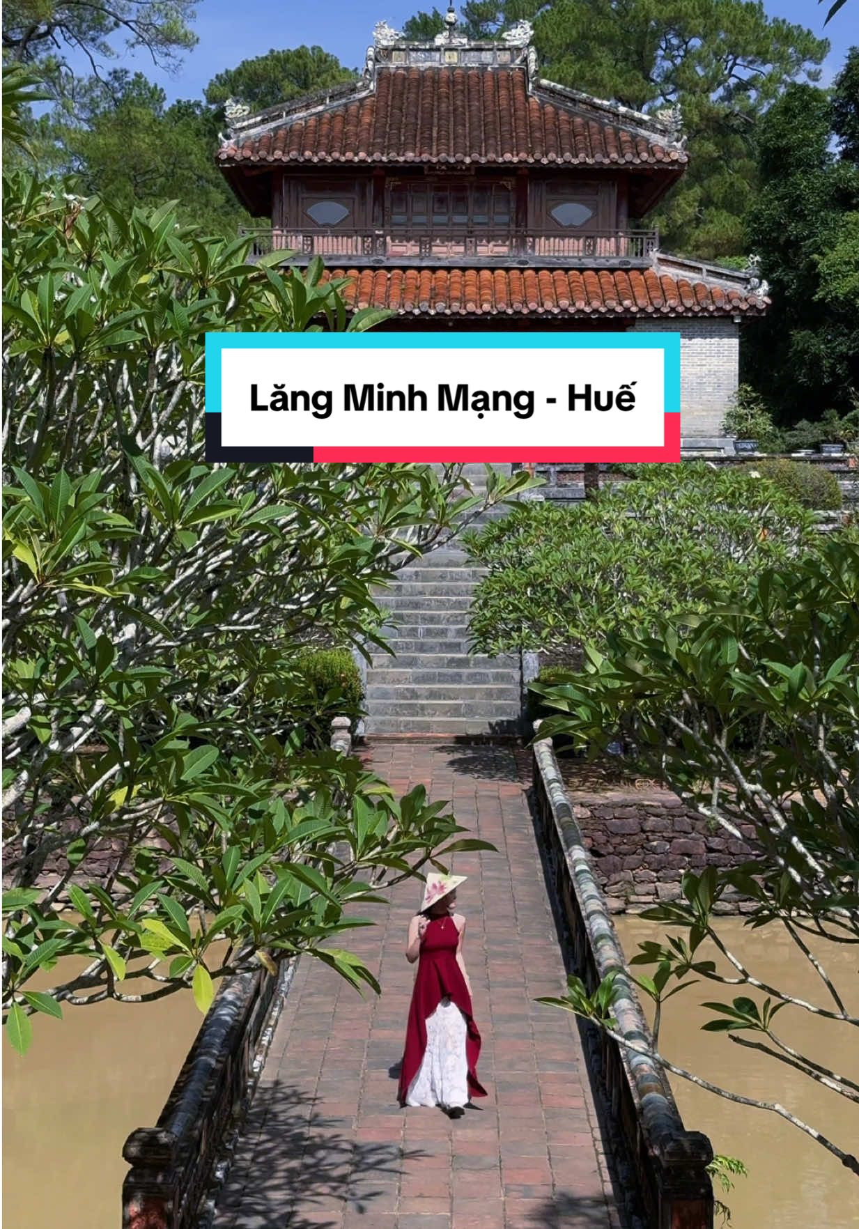 Huế mộng mơ                                                                       📍Lăng Minh Mạng #hue #langminhmang #reviewhue #dulichhue #travel 