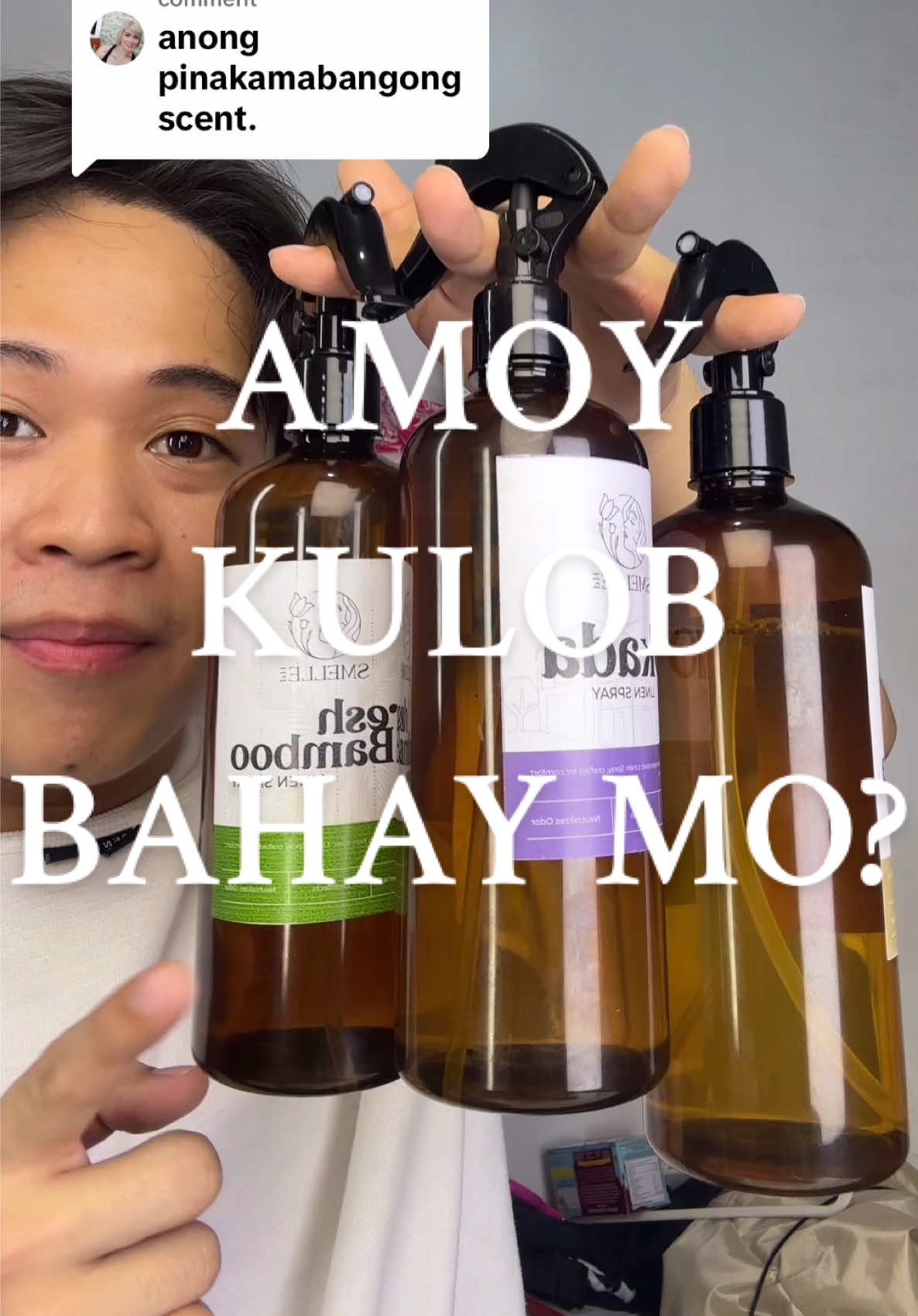 Replying to @Dimple Arioste linen spray linen spray for bed linen slray for room linen spray disinfectant  air freshener  air freshener in room spray room scent disinfectant spray #airfreshener #linenspray #disinfectant 