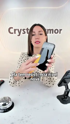 Precisa de resistência e qualidade? A CrystalArmor chegou! Nossa película protetora tem resistência 9 a riscos, tecnologia hidrofóbica, está disponível em duas versões e é super fácil de aplicar! Corra e aproveite o desconto para garantir a sua. #CrystalArmor #tecnologia #qualidade #iphone #privacidadedigital 