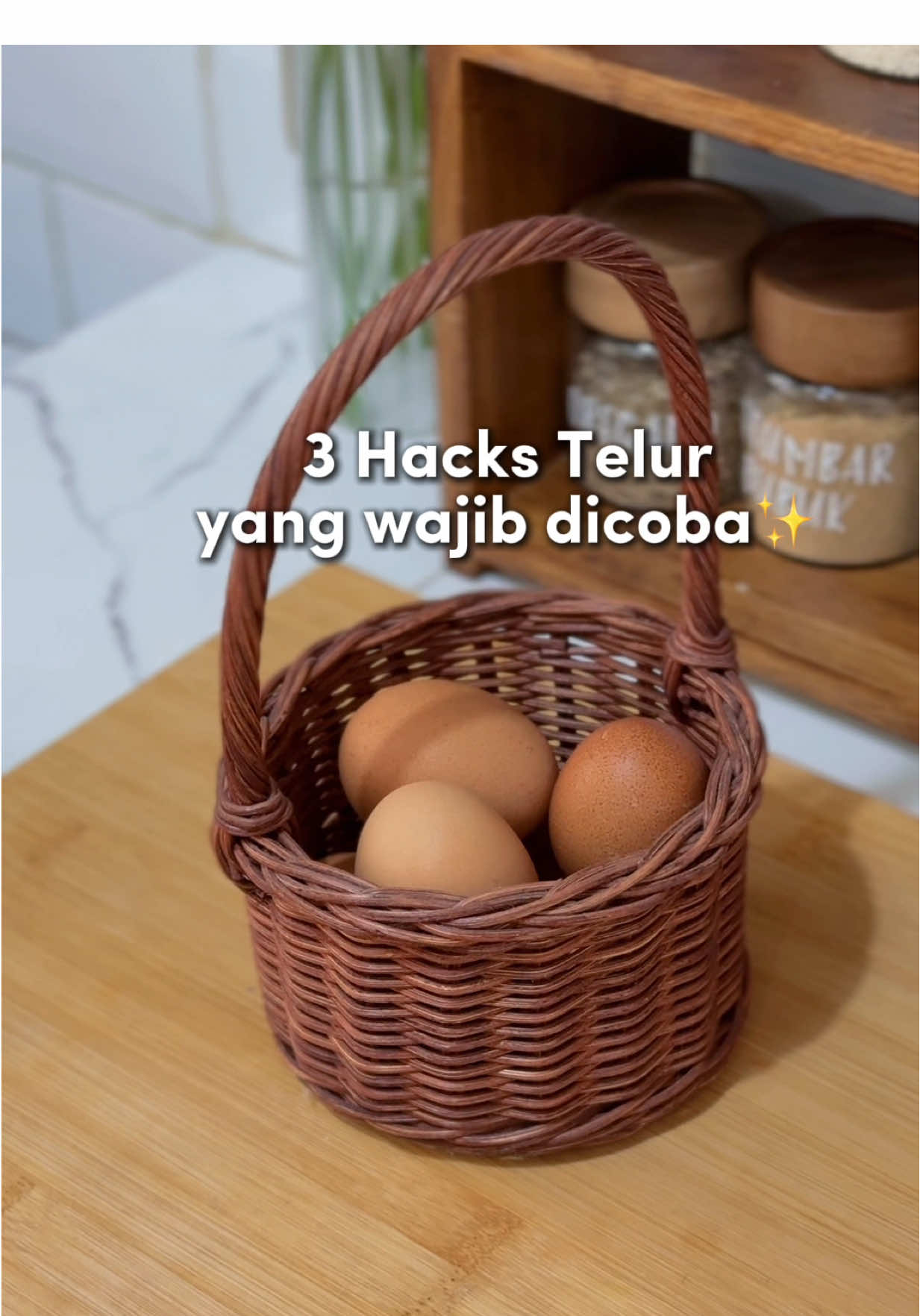 [SAVE&SHARE] 3 hacks telur yang wajib dicoba di rumah #KitchenHacks #lifehacks #tipsdapur #telur #homeliving 