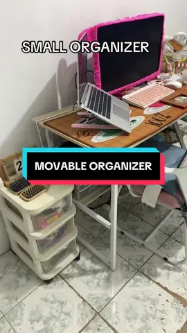 Movable organizer na movable na din sya guys check out nyo na toh.#smallorganizer  #organizeyourhome  #organizer  #movableorganizer 