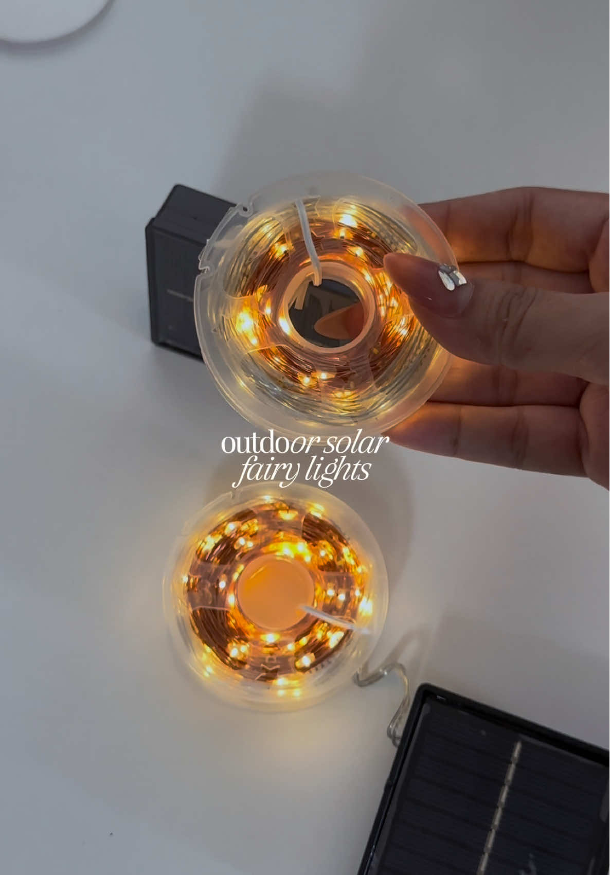 sobrang excited na this coming Christmas kaya napabili na ng pang outdoor fairy lights 🎄✨ #fairystringlights #fairylights #christmaslight #christmasdecor #solarfairylights 