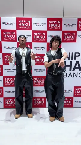 Reflection in #NIPPONHAKUBANGKOK2025 🥑🍔 #バンコク日本博2025 #PSYCHICFEVER  #JIMMY #WEESA 