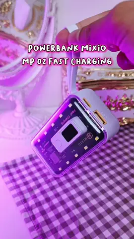 powerbank mixio mp 02 fast charging #powerbank #powerbankfastcharging #racuntiktok #mixio #fyp 