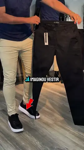 calças sarja masculina modelo slin #TikTokShopBrasil #Promoção #diadospais 