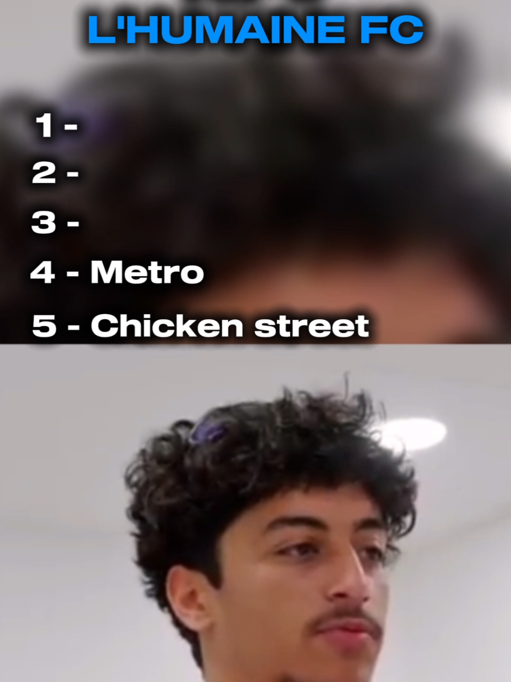 Top 5 l'humaine FC #humour #lhumainefc #fyp #drole 