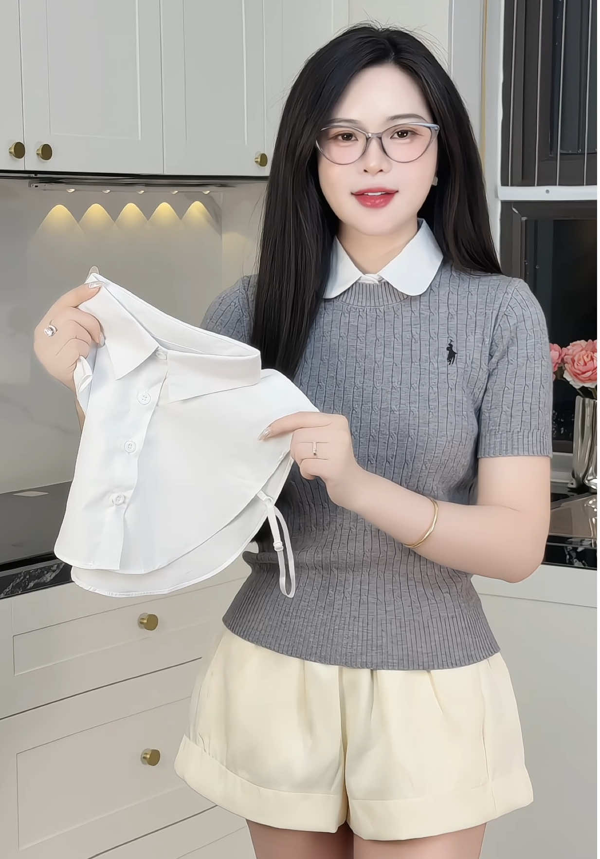 Cổ áo sơ mi có thể tháo rời #champhanreview 