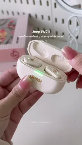 harga murah tapi quality macam yang mahal punya 🤩 #jeepearbuds #jeepew011 #earbudswireless #earbudsmurah #earbudsviral 