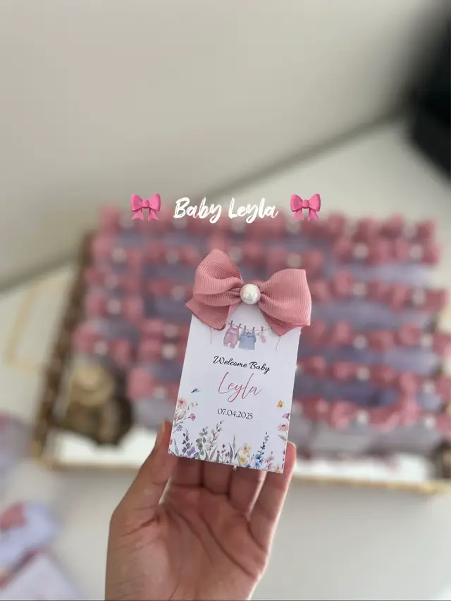 توزيعات مواليد 🌸✨ #توزيعات_مواليد #افكار_توزيعات_مواليد  #توزيعات #افكار_توزيعات #babygirl