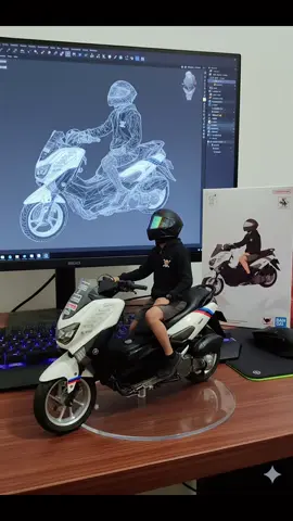 Gini bukan sih? #2dp #miniature #nmax 
