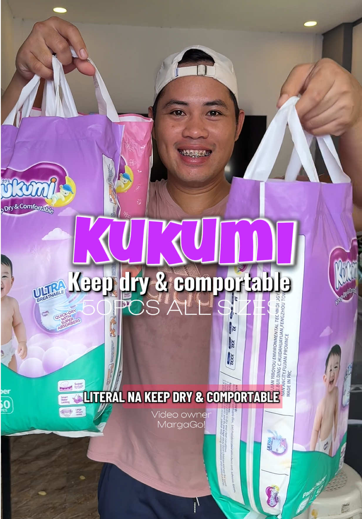 Replying to @....... grabe kung quality diapers lang talaga yung hanap mo try mo tong kukumi diapers dahil literal na keep dry & comportable at kahit walang back tape may disposal pocket naman para hindi makalat kapag itatapon. Sobrang sulit neto kasi abot kaya yung presyo makakatipid ka na quality pa! #kukumidiaper #diaperchange #babydiaper #babycare #diaper 