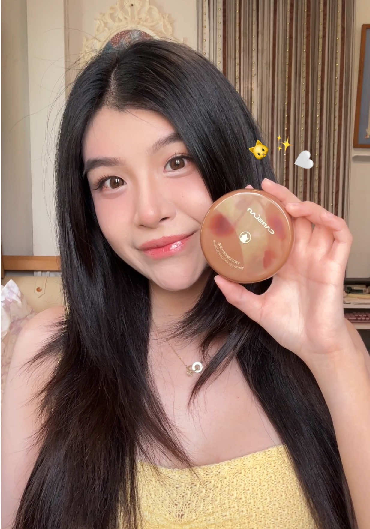 คุชชั่นเพื่อสาวผิวผสม🐱✨🤍แบรนด์จีนทำถึงอีกแล้ว #คุชชั่น #ผิวผสม #คาร์สลาน #carslan #รีวิวบิวตี้ 